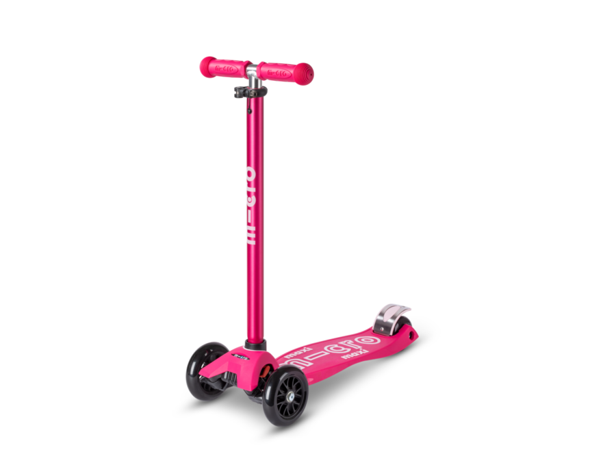 Micro Mobility Maxi Micro Step Deluxe Led Roze