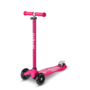 Micro Mobility Maxi Micro Step Deluxe Led Roze