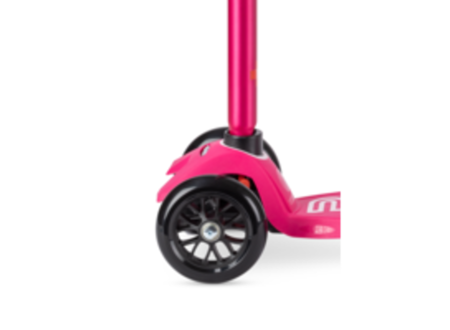 Micro Mobility Maxi Micro Step Deluxe Led Roze