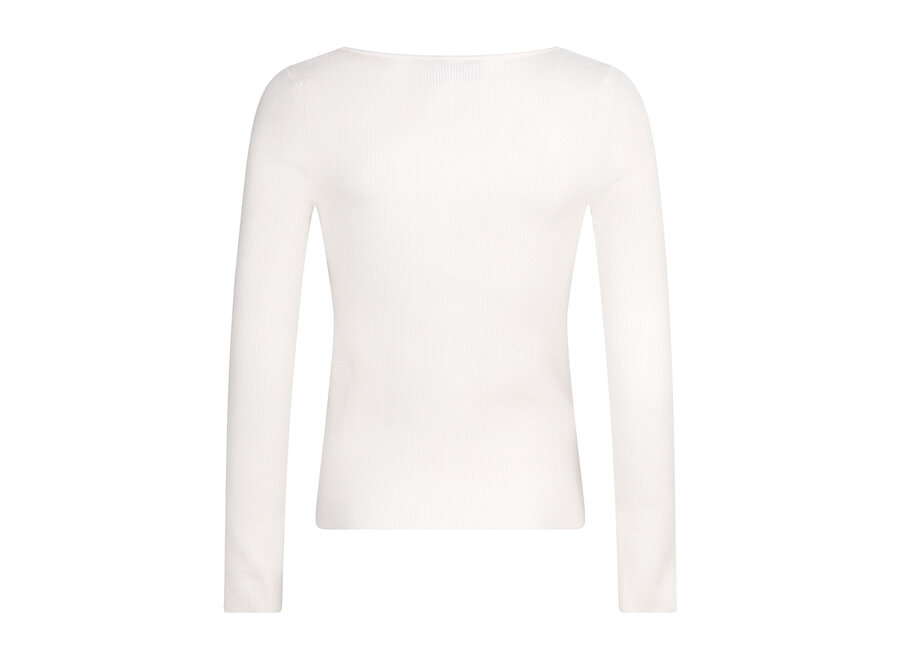 Ydence Knitted Top Chiara Off-White