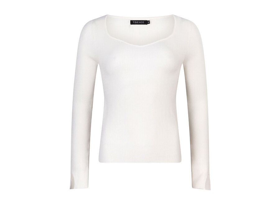 Ydence Knitted Top Chiara Off-White