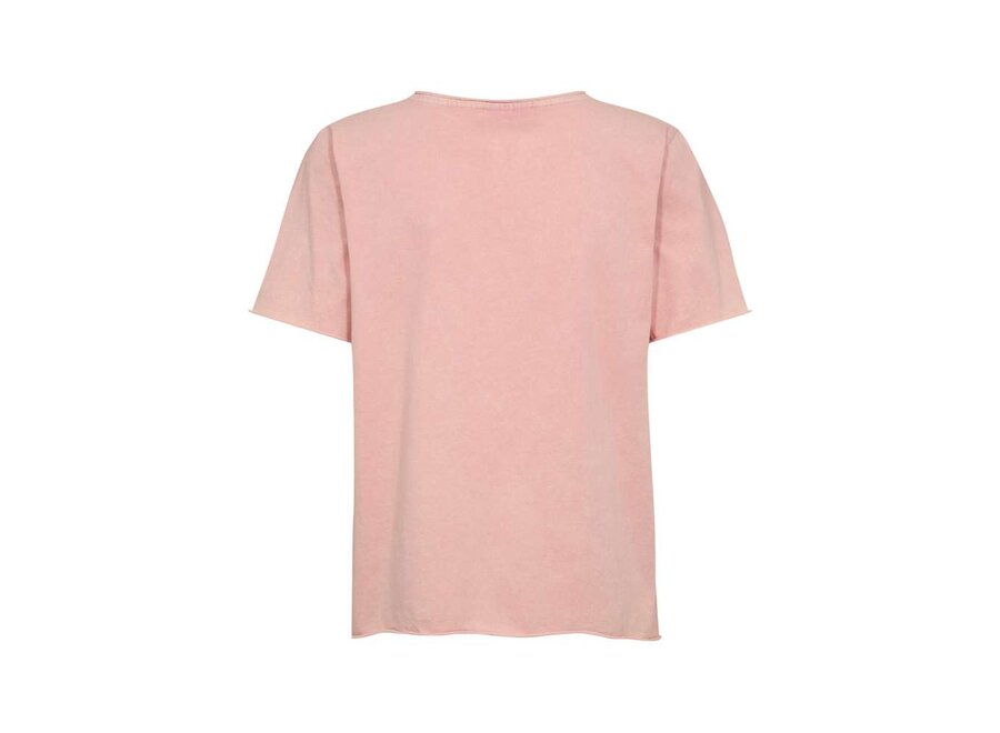 Freequent Fuji T-shirt Coral Cloud W. Gun Metal