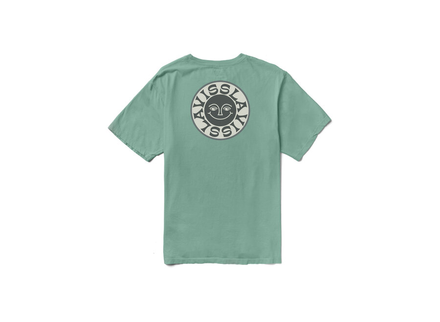 Vissla Solar Smiles Organic T-shirt Jade