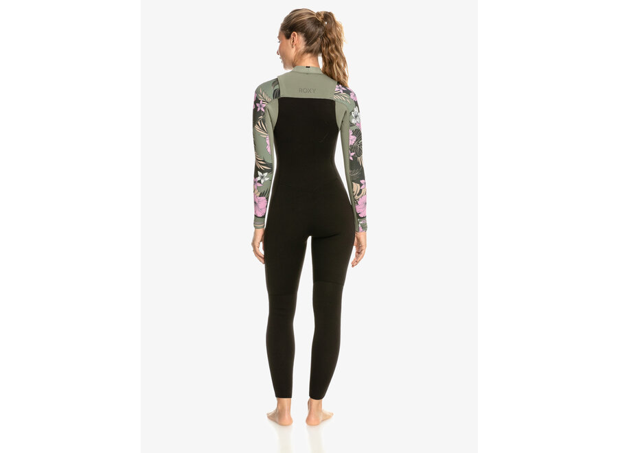 Roxy Elite Wetsuit 4/3  Anthracite Classic Pro Surf