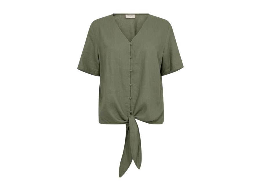 Lava Blouse Deep Lichen Green