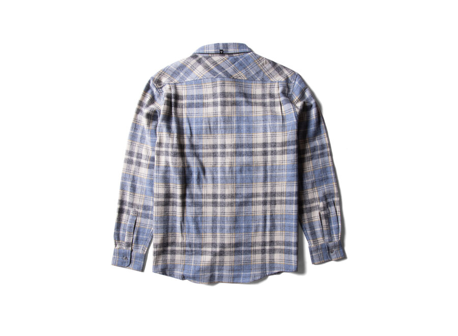 Vissla Central Coast Eco L/S Flannel  Dusk