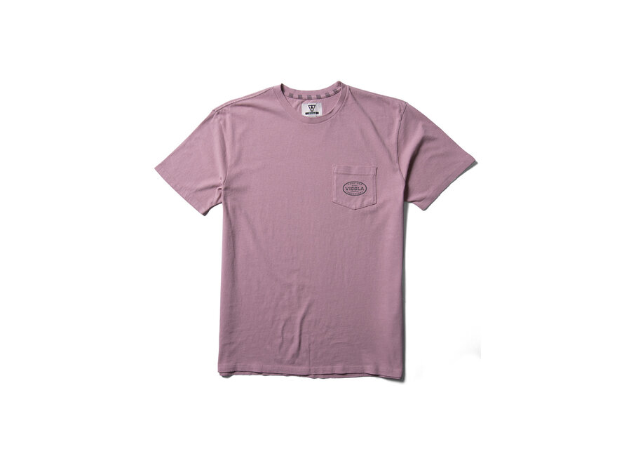 Buckled S/S Pocket T-shirt Dusty Rose