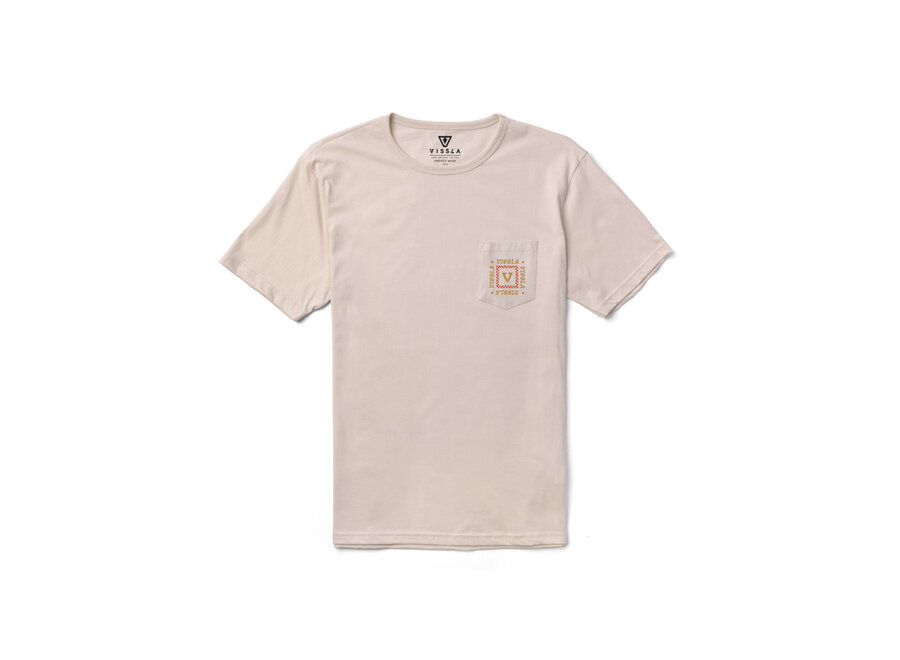 Vissla Soren Sernade Organic Pocket T-shirt Bone