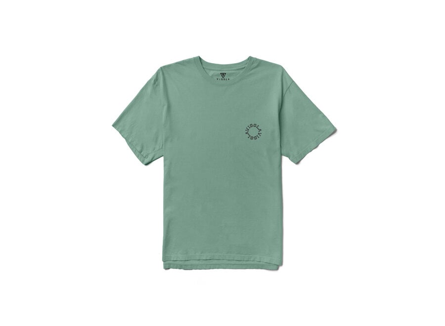Vissla Solar Smiles Organic T-shirt Jade