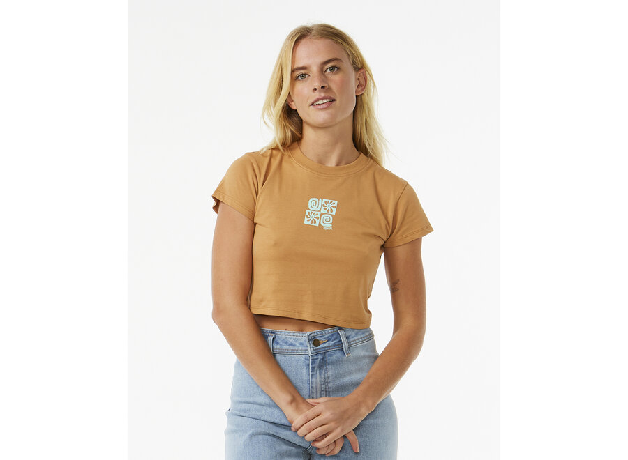 Holiday Baby T-shirt Light Brown