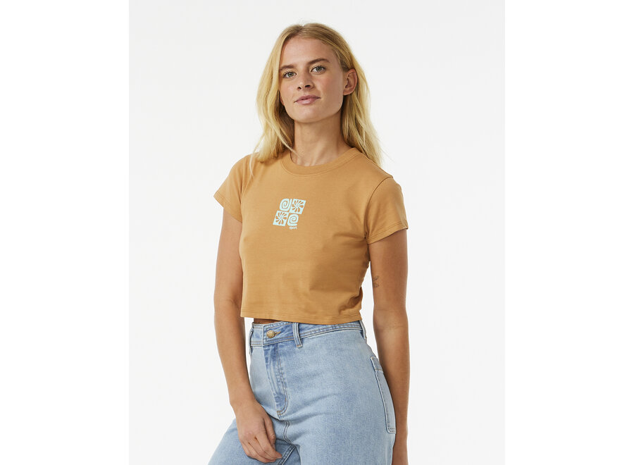 Rip Curl Holiday Baby T-shirt Light Brown