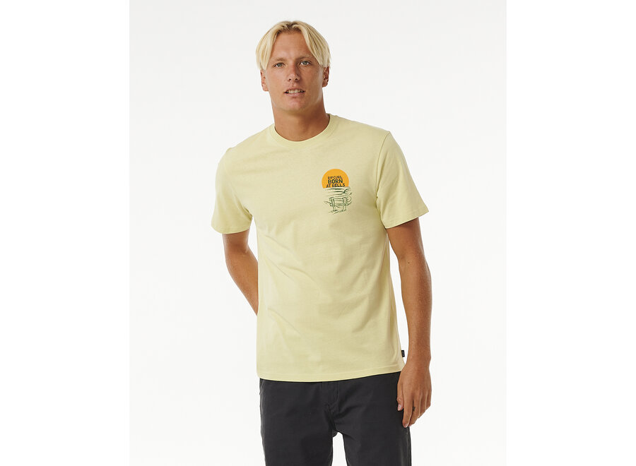 Keep On Trucking T-shirt Vintage Yellow