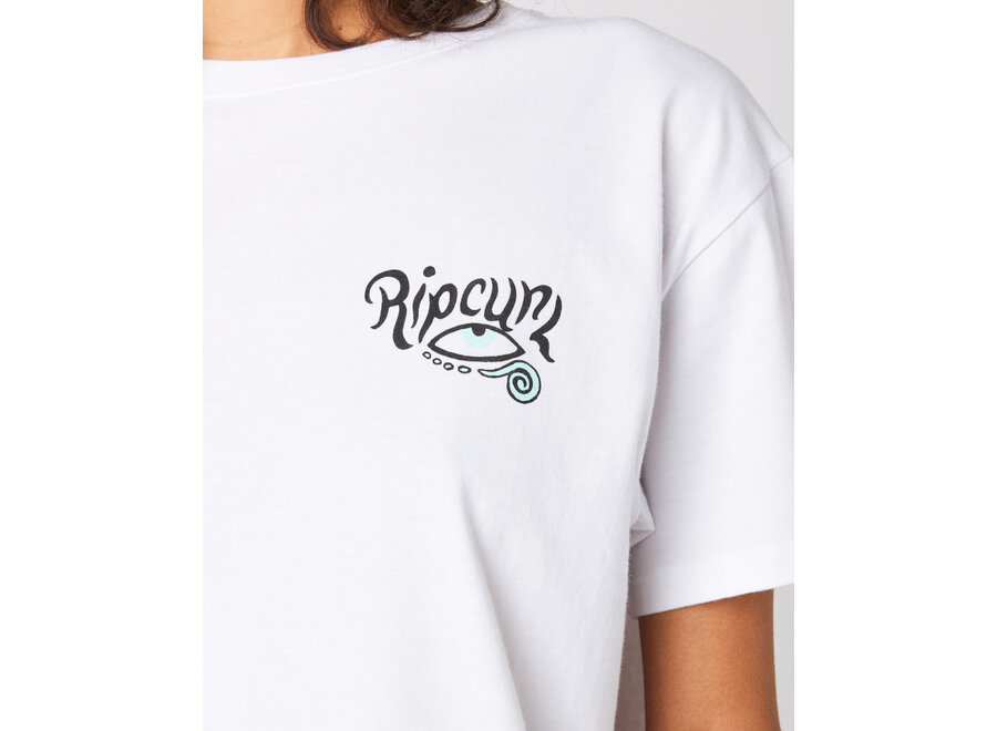 Rip Curl Paradiso Crop T-shirt White