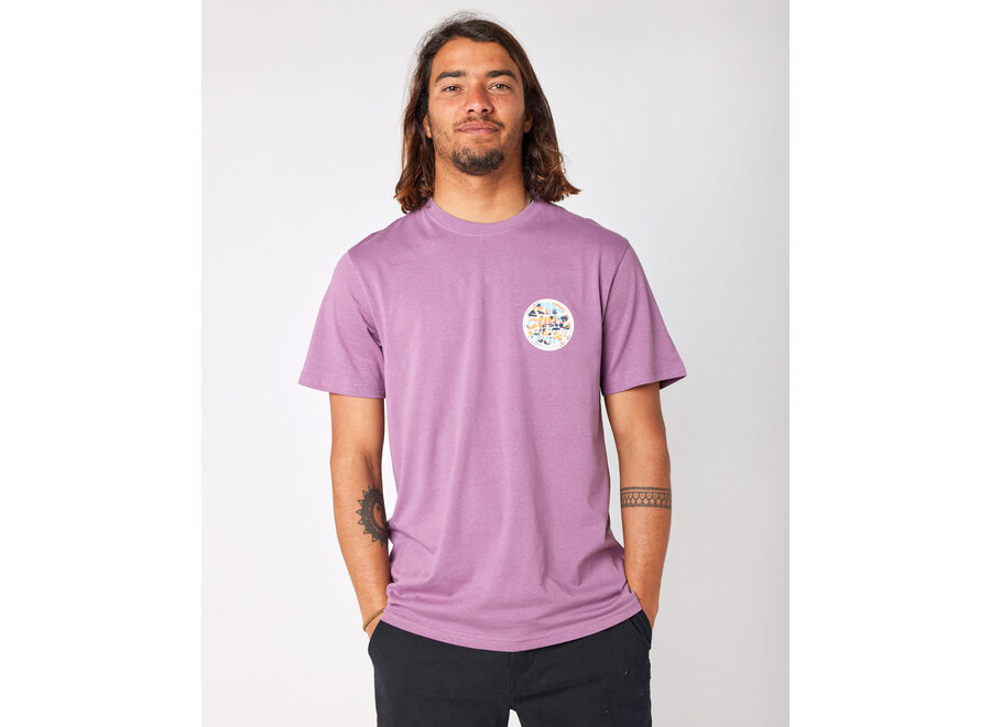 Passage T-shirt Dusty Purple