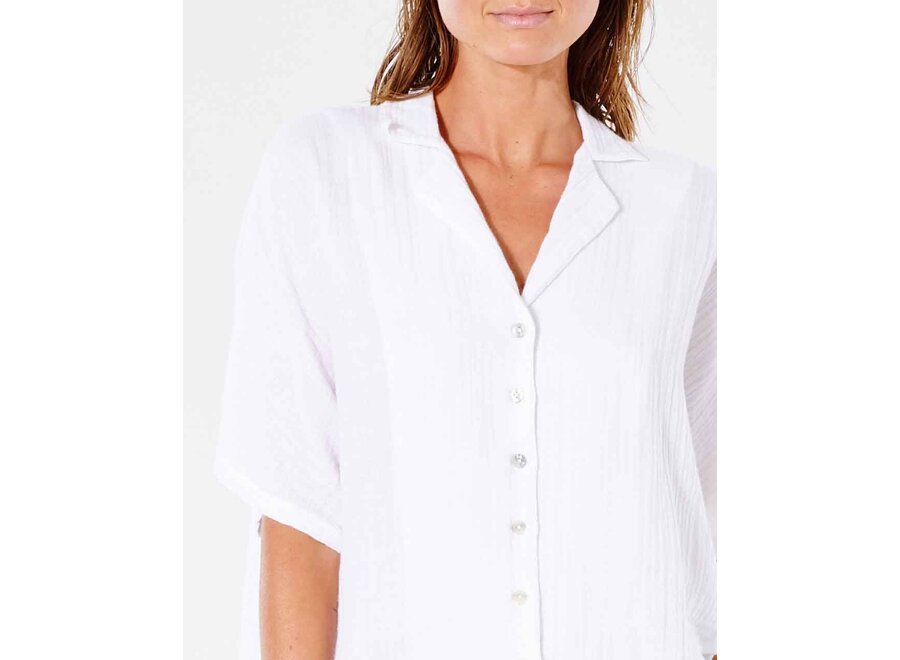 Rip Curl Premium Surf S/S Shirt White