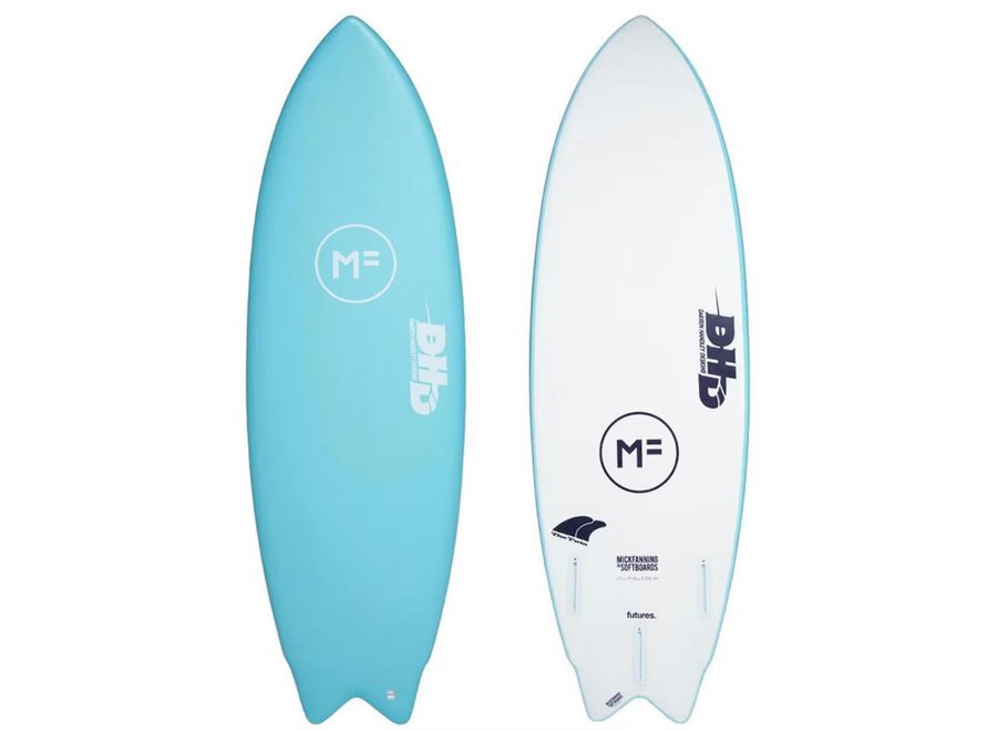 DHD Surfboards X Mick Fanning The Twin Blue