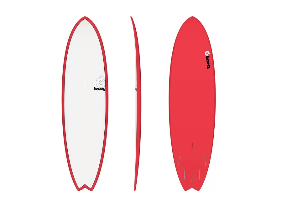 Funboard Fish Red 7’6