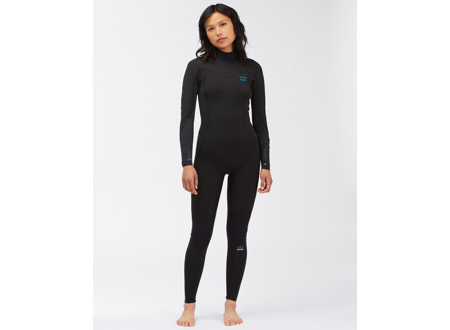 Synergy Wetsuit 3/2 Back Zip Black