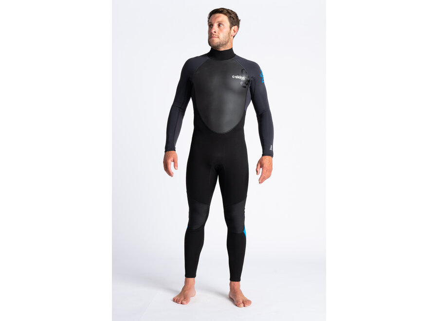 C-Skins Element Wetsuit 3/2 Back Zip Black Anthracite