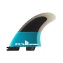 FCS II Performer Core PC Fins Teal Thruster Large