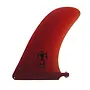Makai Fins Pivotal Single Fin Wine Red 9'5