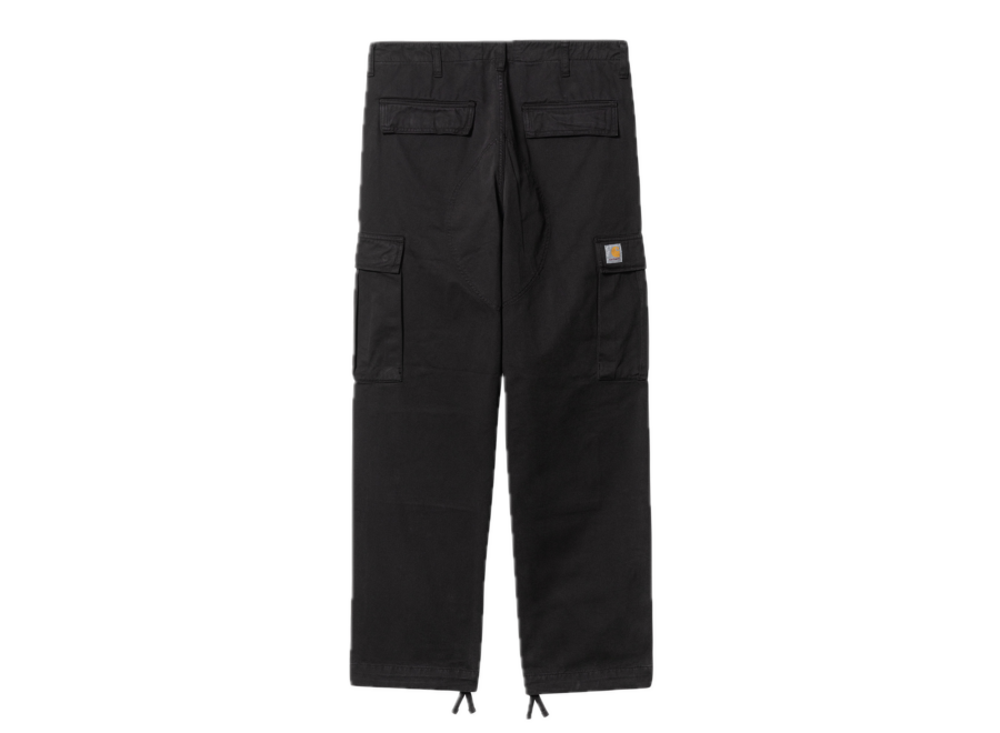 Carhartt WIP Regular Cargo Pant Black Garment Dyed