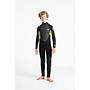 C-Skins Junior Element Wetsuit 3/2 Backzip Black/Lime/Multi