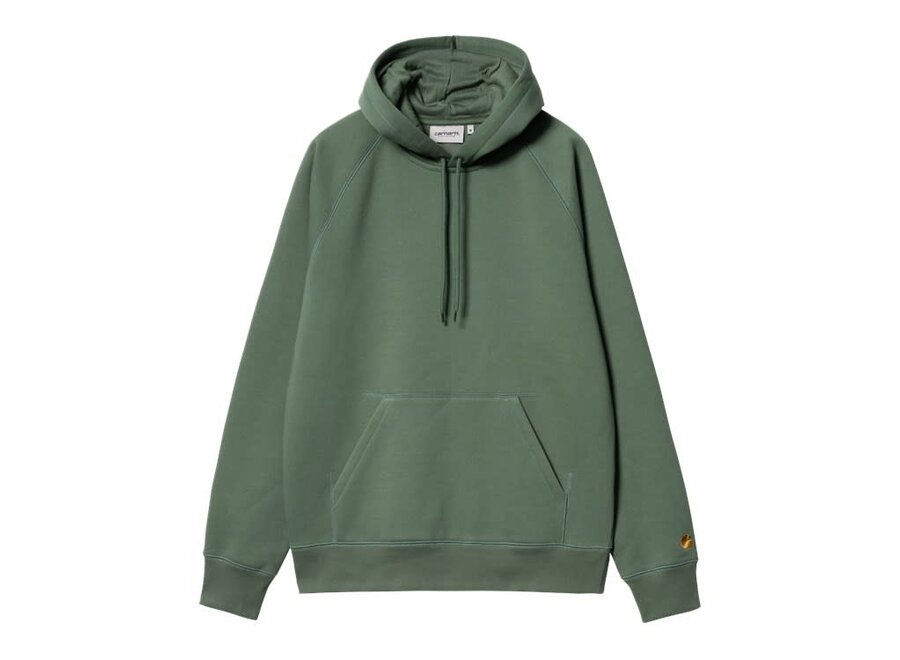 Hooded Chase Sweat Duck Green / Gold