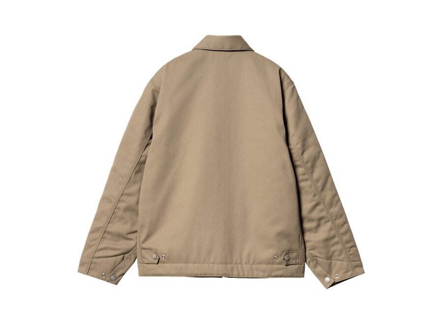 Carhartt WIP Module Script Jacket Leather / Black Rigid