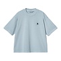 Carhartt WIP W' S/S Nelson T-Shirt Dusty Ice Garment Dyed