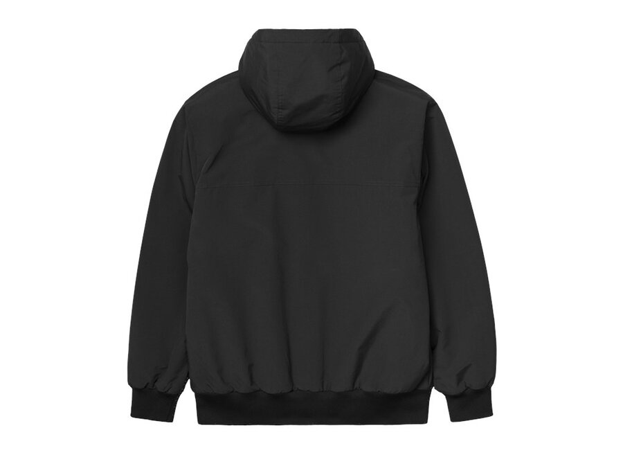 Carhartt WIP Hooded Sail Jacket Black / White