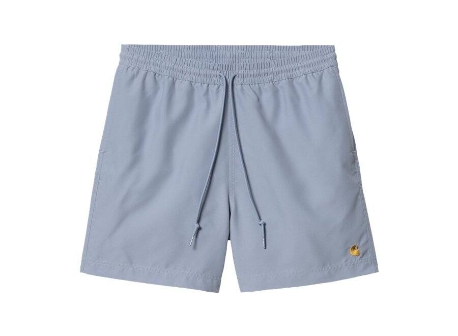 Carhartt WIP Chase Swim Trunks Charm Blue / Gold