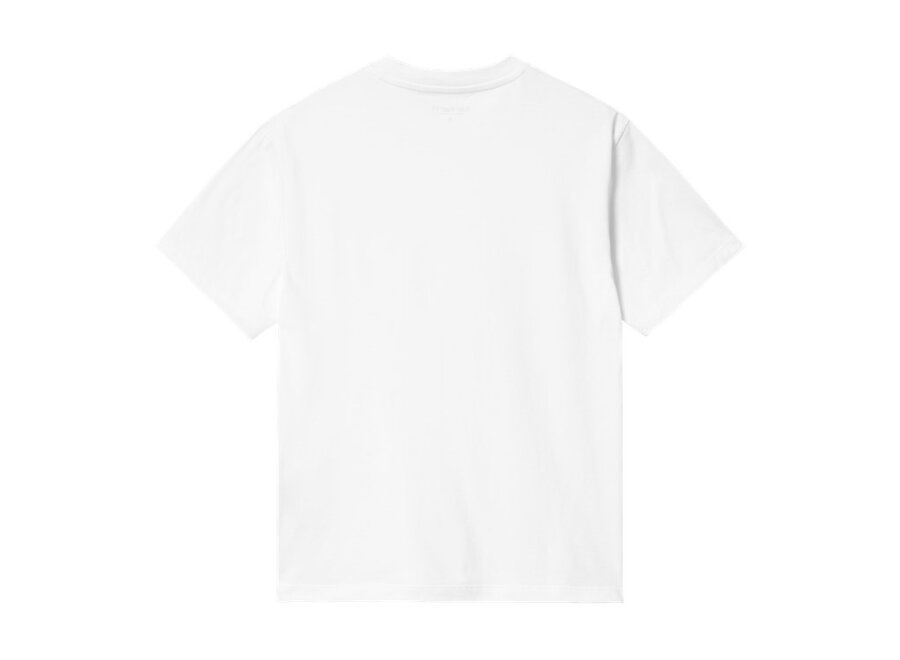 Carhartt WIP W' S/S Chase T-Shirt White / Gold