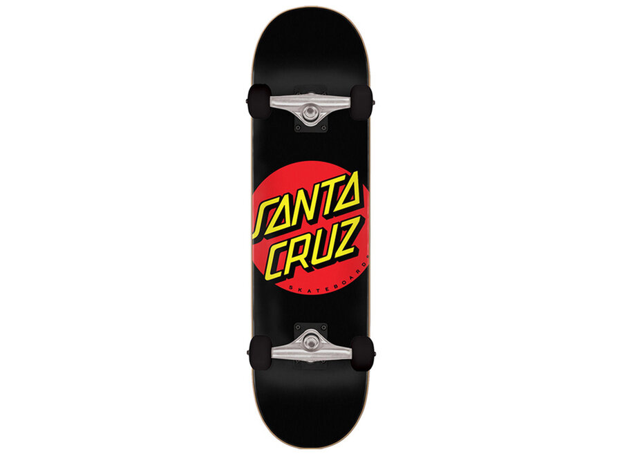 Classic Dot Complete Skateboard 8.0 Black