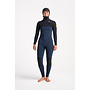 C-Skins Solace Chest Zip Hooded Wetsuit  5/4/3 Bluestone/Black X/Saffron