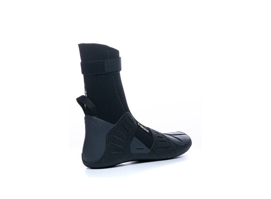 C-Skins Session 5mm Adult Round Toe Boots Black/Charcoal