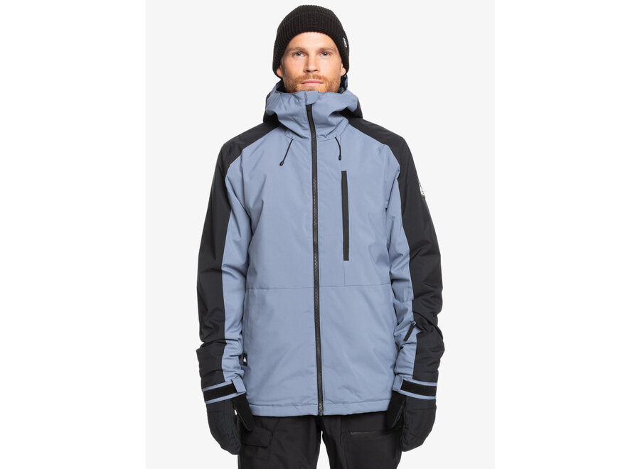 Quiksilver Mission Block Jacket Flint Stone
