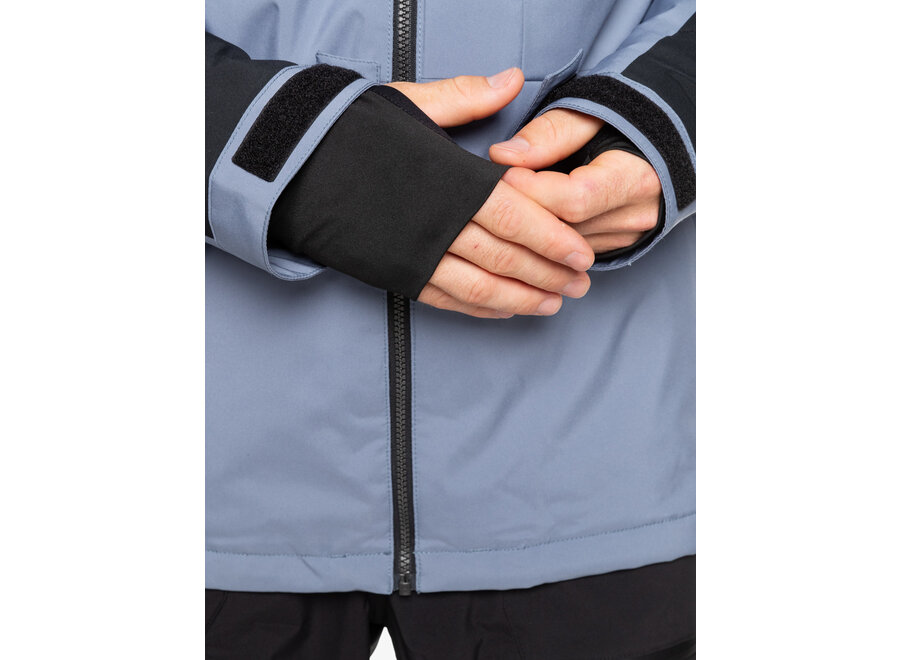 Quiksilver Mission Block Jacket Flint Stone