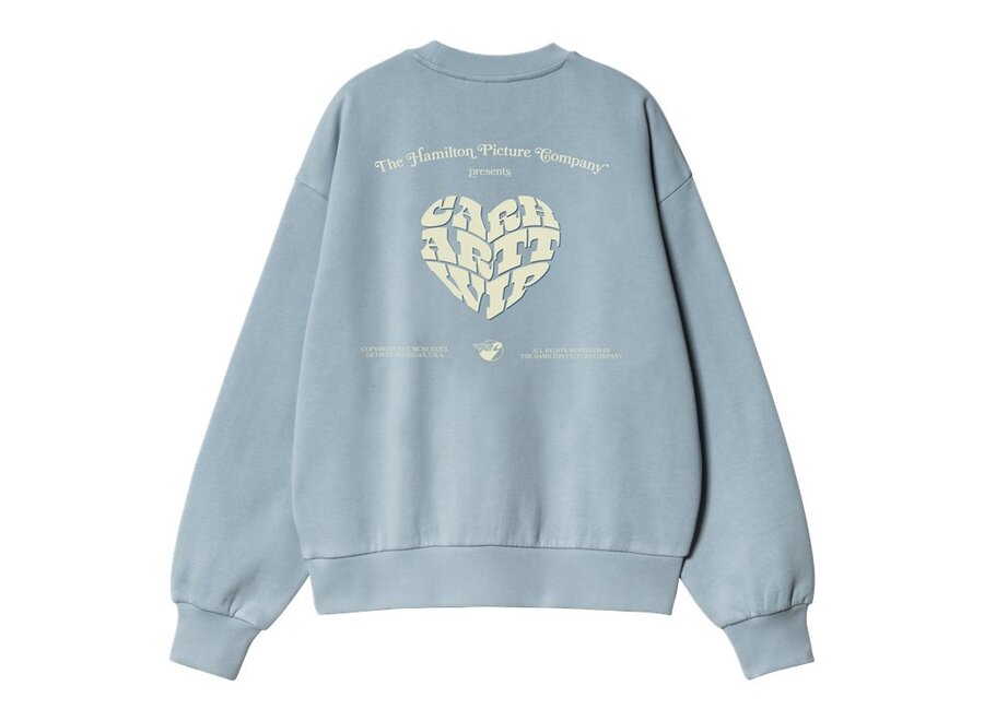 Carhartt WIP W' Productions Sweat Frosted Blue