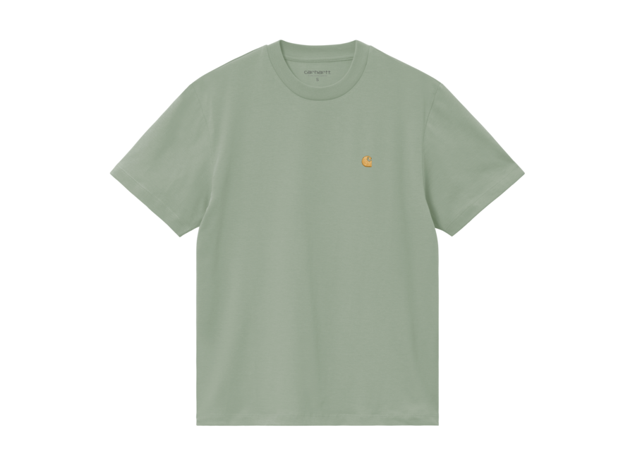 Carhartt WIP W' S/S Chase T-Shirt Frosted Green/Gold