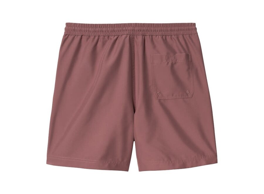 Carhartt WIP Chase Swim Trunks Dusky Pink / Gold