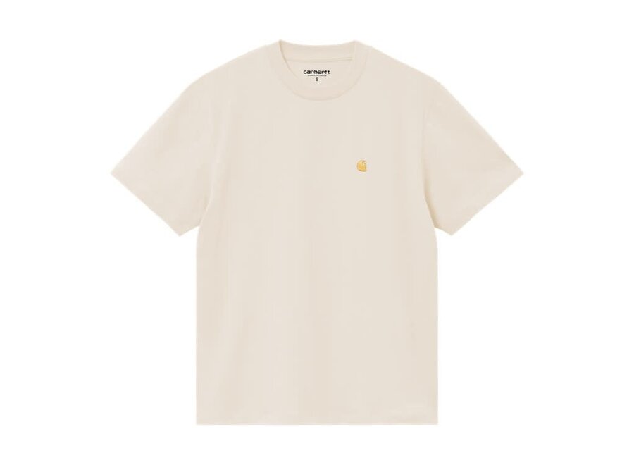 Carhartt WIP W' S/S Chase T-Shirt Natural / Gold