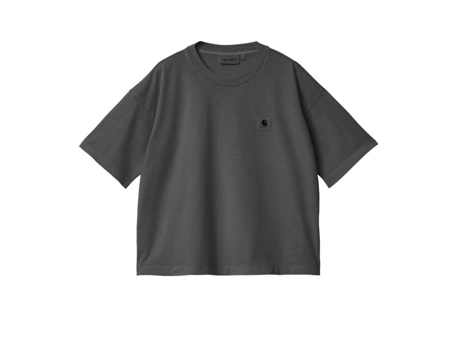 Carhartt WIP W' S/S Nelson T-Shirt Graphite Garment Dyed