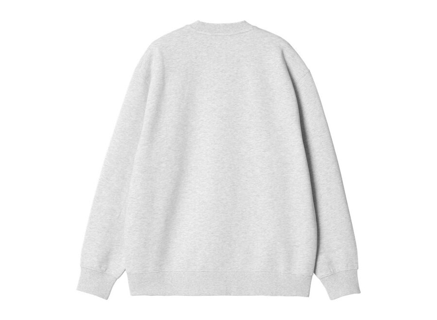Carhartt WIP W' Carhartt Sweat Ash Heather / Air Green