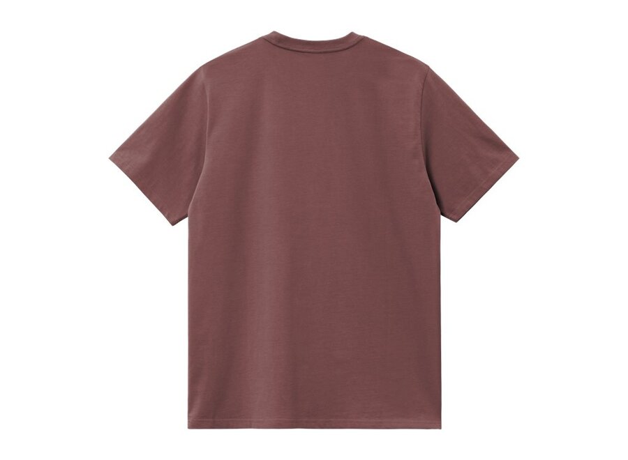 Carhartt WIP S/S Chase T-Shirt Dusky Pink / Gold