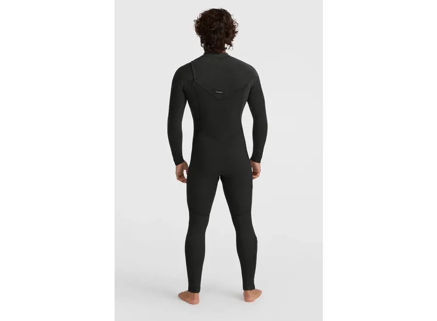 O'neill Hyperfreak 4/3+ Chest Zip Full Black/Black