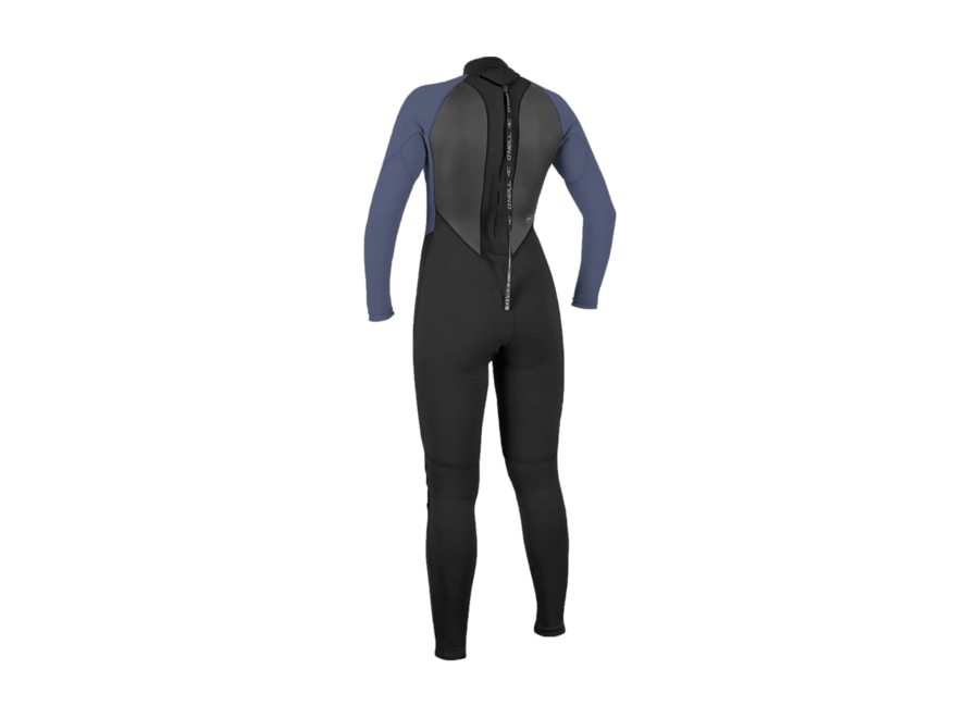 O'neill Wms Reactor 2 3/2mm Back Zip Full Black/Mist