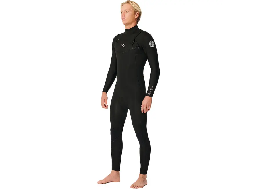 Rip Curl Dawn Patrol Chest Zip Wetsuit 5/3 Black