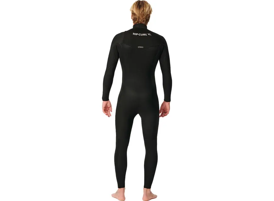 Rip Curl Dawn Patrol Chest Zip Wetsuit 5/3 Black