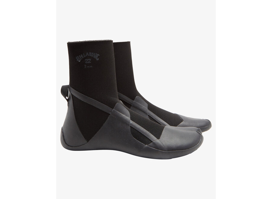 Billabong 5mm Absolute Split Toe Surf Booties Black